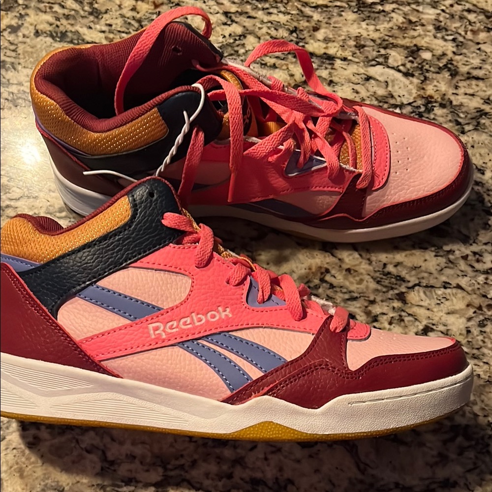 Reebok Women’s Pink and Red Sneakers